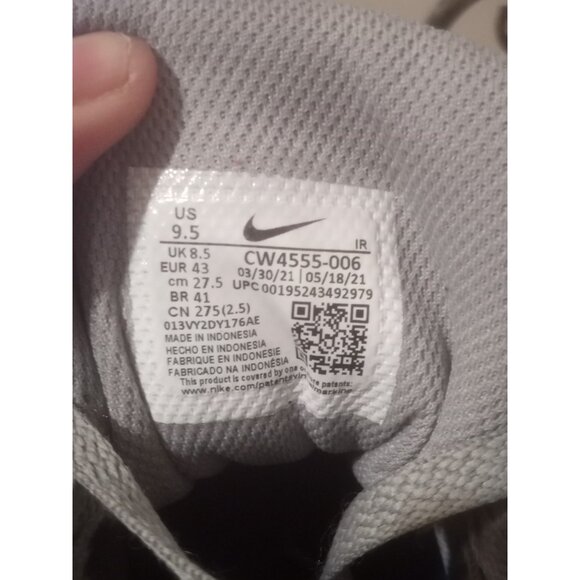 Nike Air Max SC Men’s Size 9.5 Sneakers Light Smoke Grey Black CW4555-006 - Picture 2 of 14